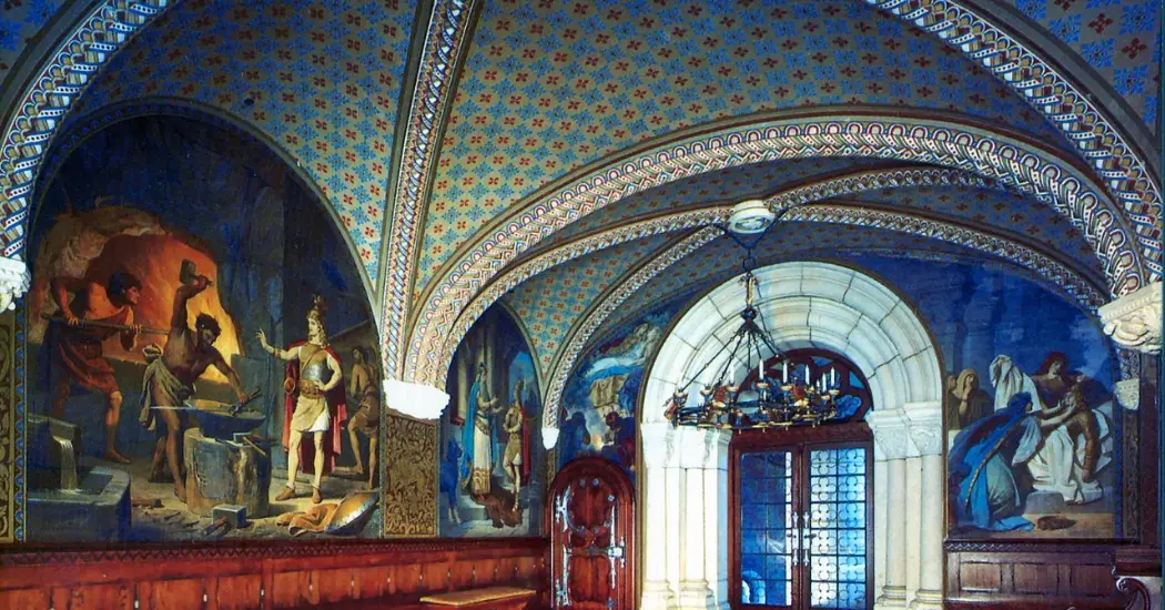 The Vestibule of Neuschwanstein Castle
