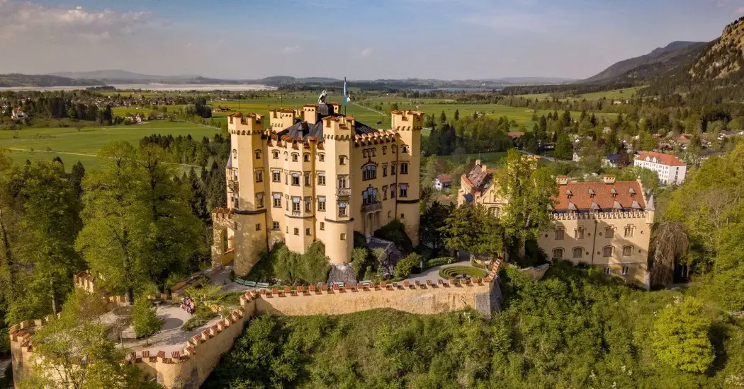 castle in hohenschwangau