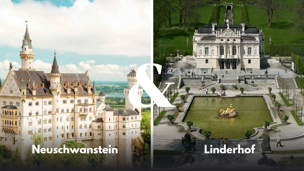 Neuschwanstein & Linderhof castles Neuschwanstein & Linderhof castles