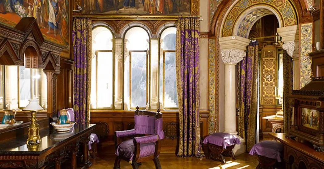 The Dressing Room in Neuschwanstein Castle