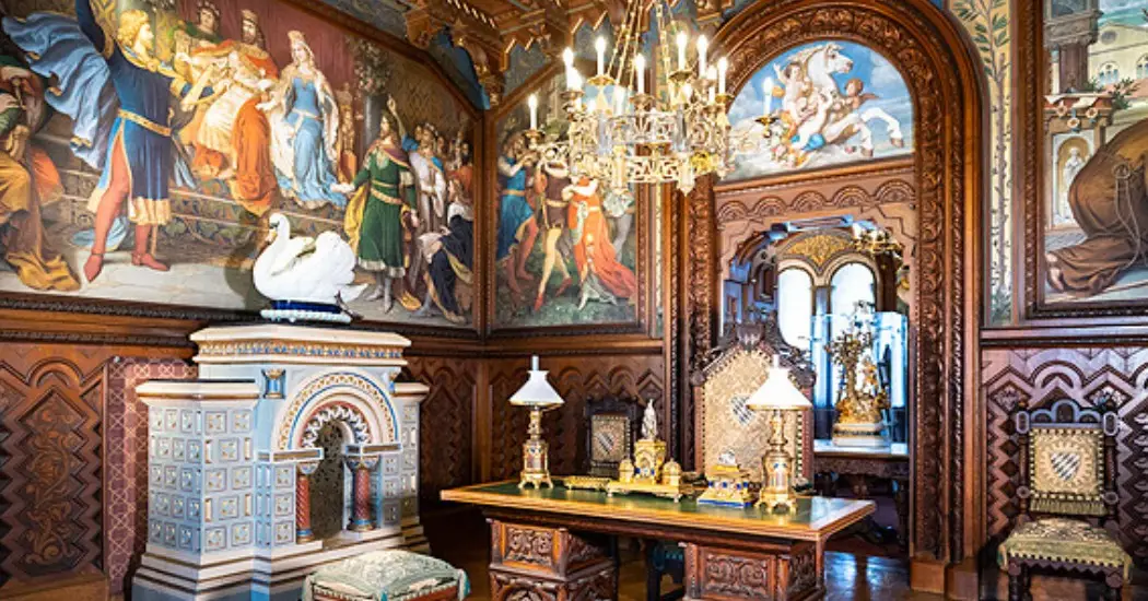 The Study in Neuschwanstein Castle