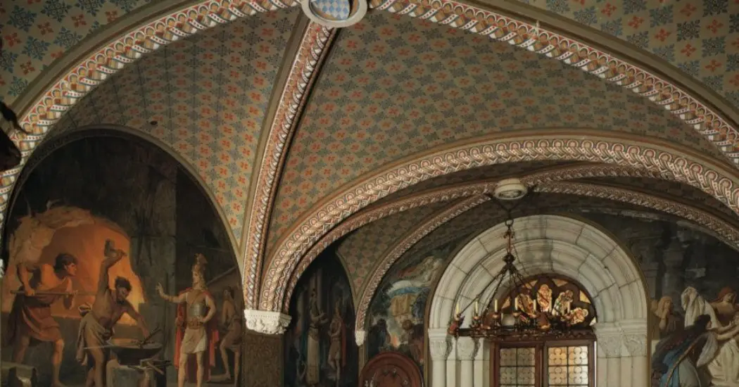 The Upper Hall entrance of Neuschwanstein Castle